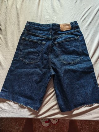 Pantalones cortos vaqueros azul Pull&Bear