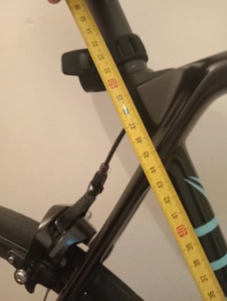 Bicicleta Carretera Vitoria Negra/Celeste