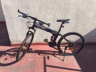 Bicicleta MTB plegable 26 doble suspensión