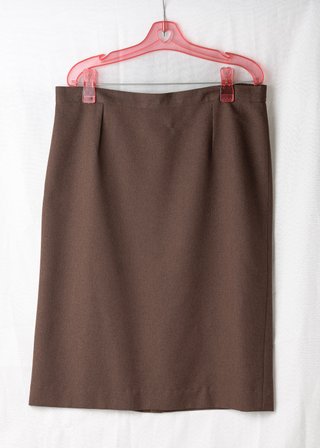 Traje Chaqueta y Falda T46 Marrón. Muy buen estado