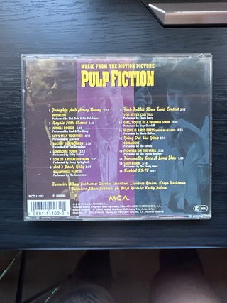 CDs Bandas Sonoras: Pulp Fiction, Dusk Till Dawn,