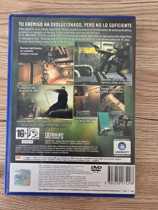 Splinter Cell Chaos Theory PS2 🇪🇸