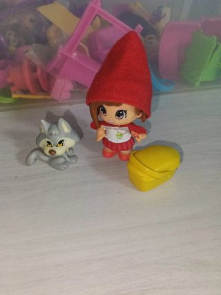 PinyPon Caperucita Roja y Lobo