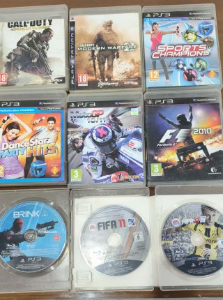 Lote 6 Juegos PS3: Call of Duty, F1, FIFA y más