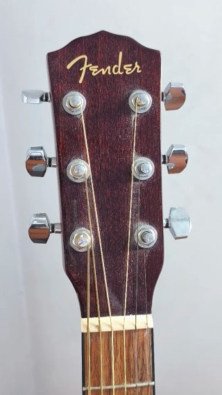 Guitarra Fender CD-60 Acústica + bandolera+soport