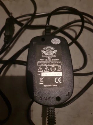 Cargador Mantenedor Batería Harley Davidson