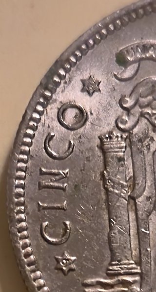 5 Pesetas 1949 Duro Níquel