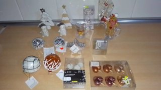 Lote Navidad Figuras, Bolas y Luces