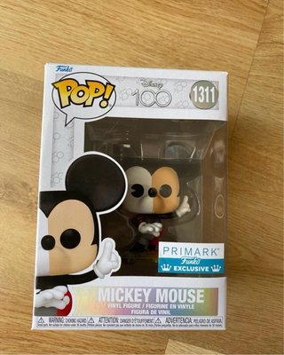 Funko Pop Mickey Mouse #1311 Disney 100 Primark
