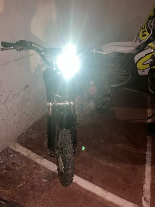 Pit Bike 125cc Motocross Negra