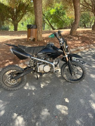 Pit Bike 125cc Motocross Negra