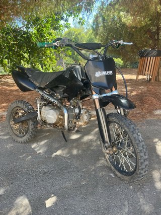 Pit Bike 125cc Motocross Negra