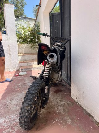 Pit Bike 125cc Motocross Negra