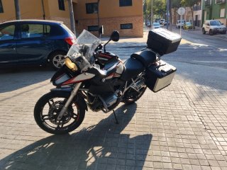 BMW GS 1200 Adventure con maletas