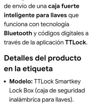 Caja seguridad  inteligente  para guardar llaves