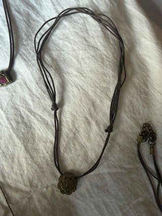 Lote Bisutería Boho Étnica 5 Collares + Aretes