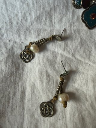 Lote Bisutería Boho Étnica 5 Collares + Aretes
