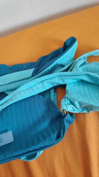 Bikini Unijoy Garment bicolor acanalado