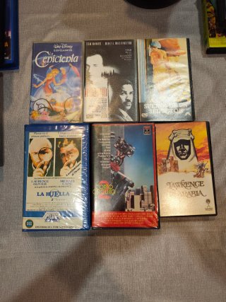 Lote Películas VHS: Tortugas Ninja, Titanic, etc