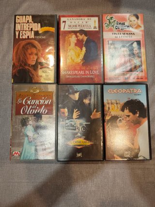 Lote Películas VHS: Tortugas Ninja, Titanic, etc