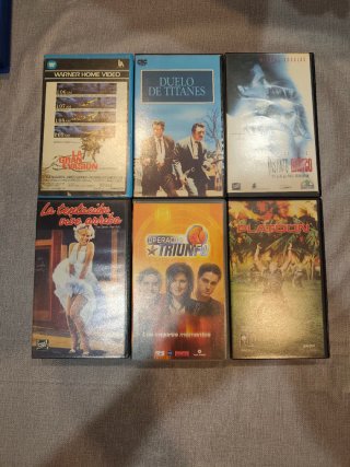 Lote Películas VHS: Tortugas Ninja, Titanic, etc