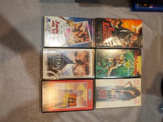 Lote Películas VHS: Tortugas Ninja, Titanic, etc