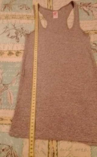 Camiseta tirantes Zara gris.  Vintage