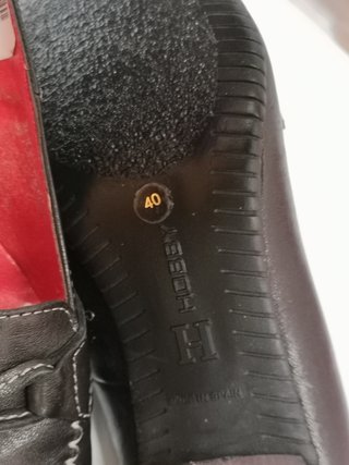 Zapatos de piel negros talla 40 sin estrenar
