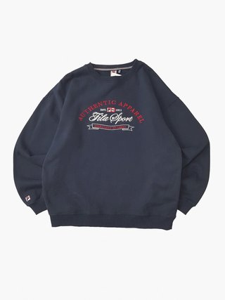 Fila sudadera logo bordado M
