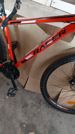 Bicicleta de Montaña RACER Roja
