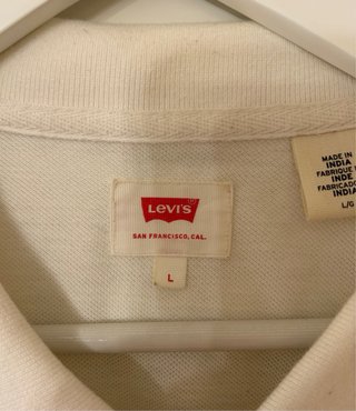 Polo Levi's Blanco