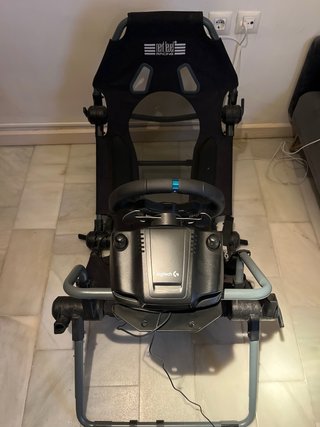 Silla y Volante Gaming PS5/PC Logitechg29