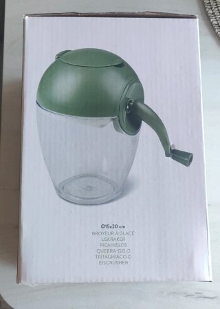 Picadora de hielo manual