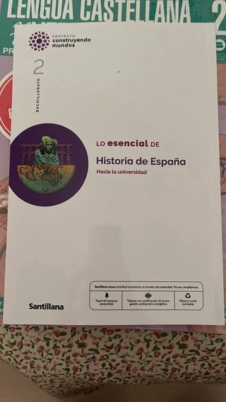 libro de historia de españa de 2 bachillerato