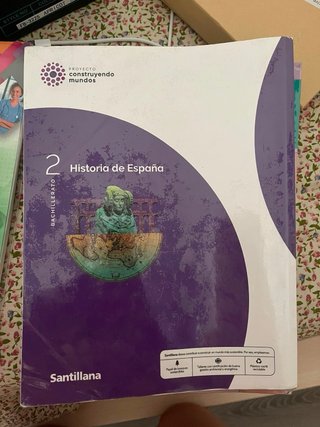 libro de historia de españa de 2 bachillerato