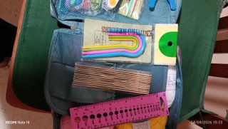 Estuche organizador para ganchillo