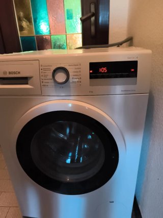 Lavadora Bosch 8kg EcoSilence Drive