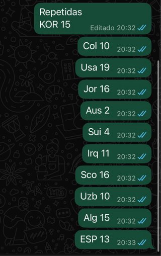 Vendo cromos Mundial 2026 CPV