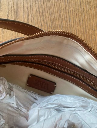 Borsa multiposizione in fibra naturale, Zara