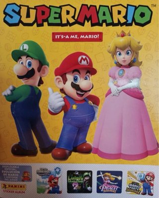 Cromos Super Mario Bros Panini