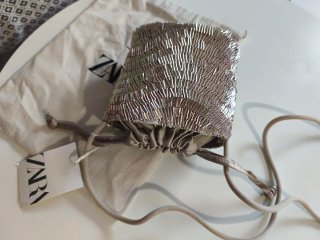 Mini bolso Zara fiesta abalorios