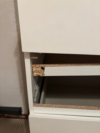 Cómoda Malm Ikea Blanca 4 cajones