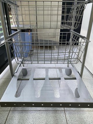Carrito Cocina Don Hierro 3 Cestas Inox