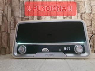 Radio tipo época vintage antigua válvula baquelita