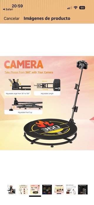 Plataforma 360 para eventos