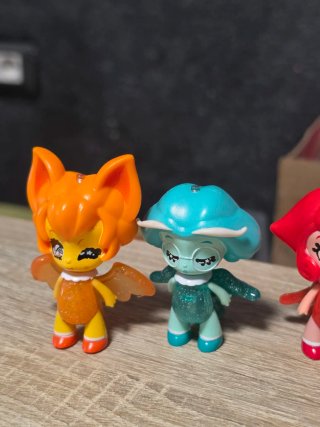 Lotto 4 Glimmies Giochi Preziosi personaggi lumino