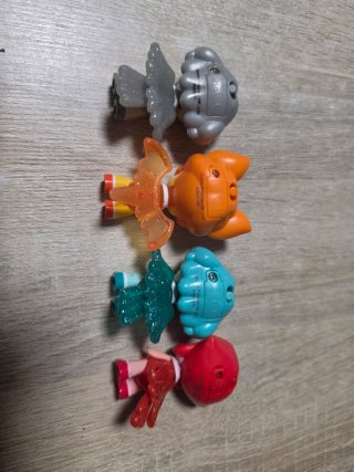 Lotto 4 Glimmies Giochi Preziosi personaggi lumino