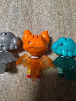 Lotto 4 Glimmies Giochi Preziosi personaggi lumino
