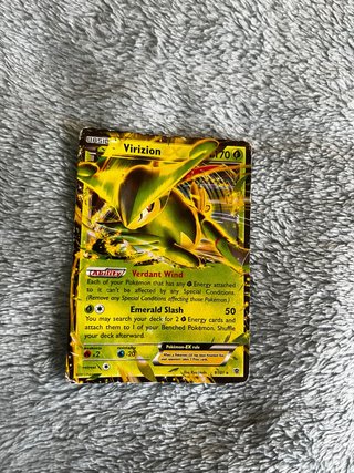 Carta Pokémon Virizion EX 9/101