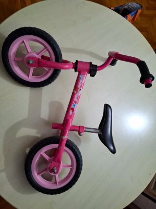 Bicicleta infantil Peppa Pig rosa